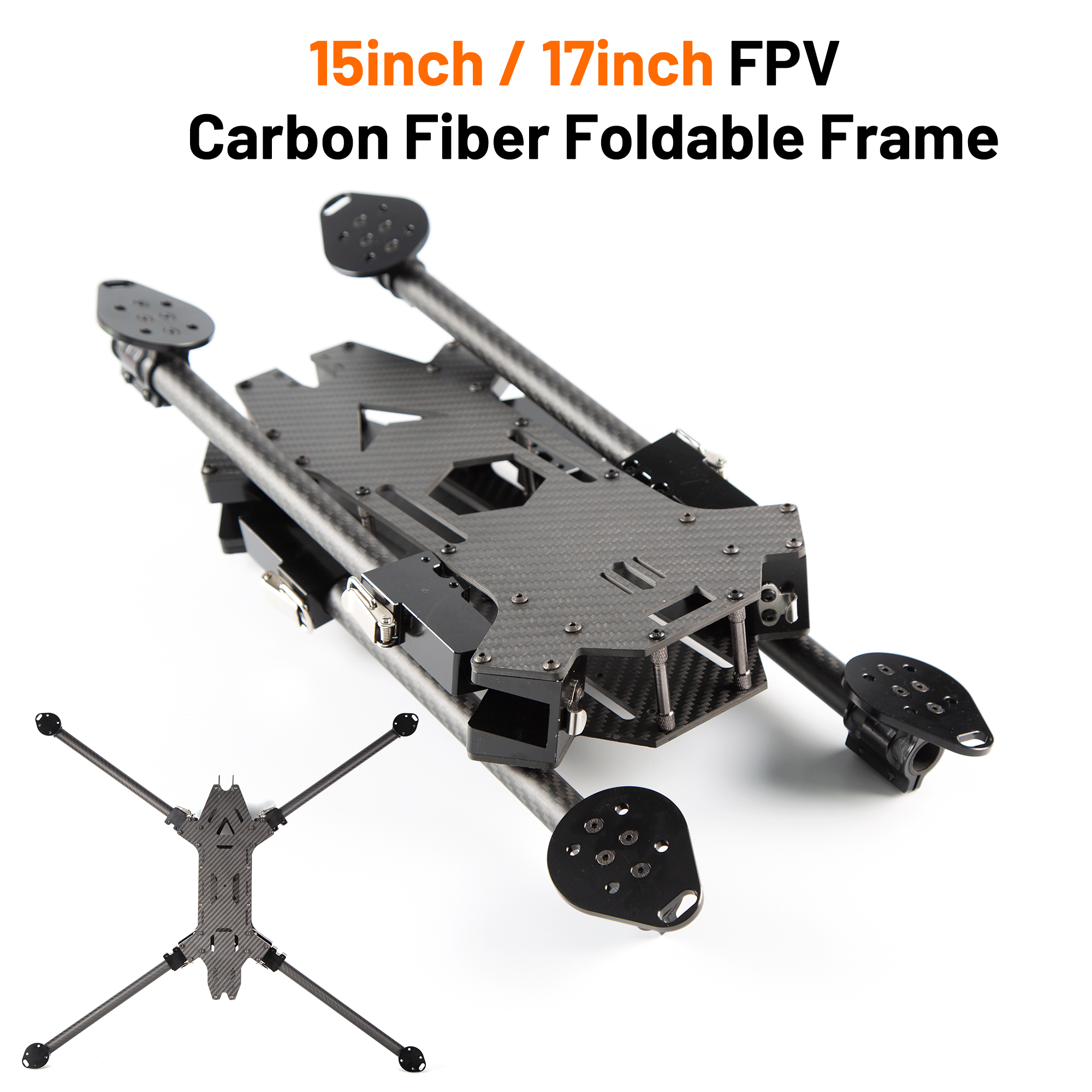 Rc Hobby Toys - 15inch /17inch FPV Carbon Fiber Foldable
