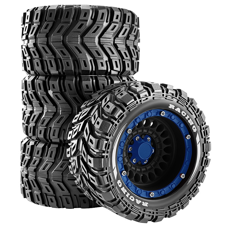 Rc Truck Monster - RC Truck Wheel and Tires for