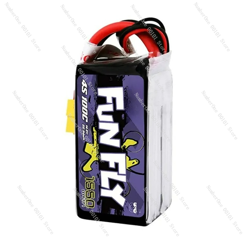 Lipo Battery 4S - FUNFLY 1300mAh 1550mAh 1800mAh 3S 4S