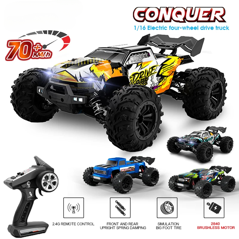 Rc Truck Monster - hot 1:16 70KM/H 4WD RC Car