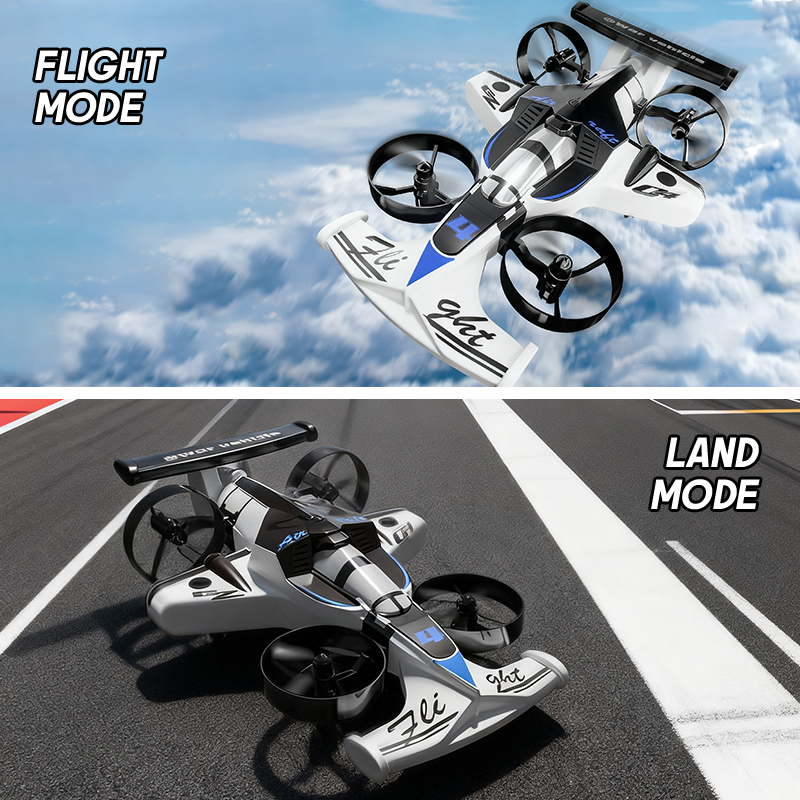 Rc Hobby China - 2in1 Mini Drone Air-Ground Flying Car