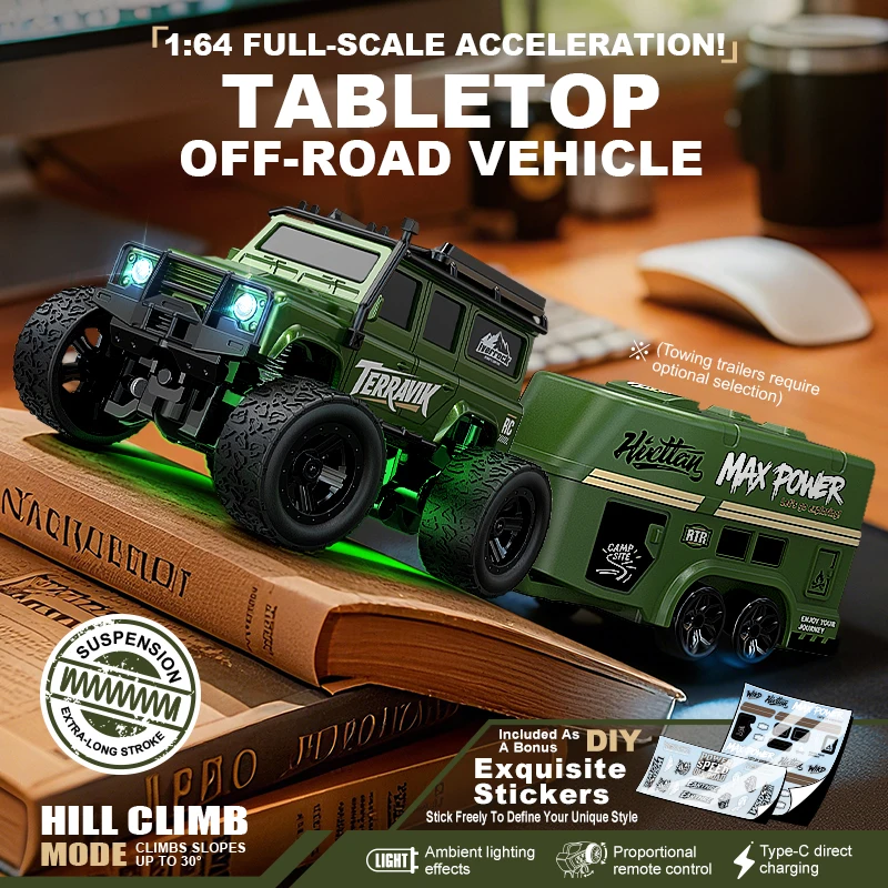 Rc Hobby Horizon - 1:64 Full Proportional Desktop Off-Road RC