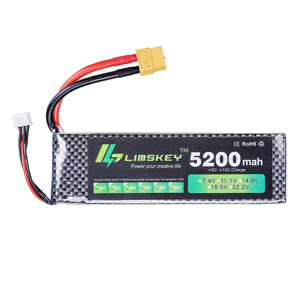 Limskey Power battery 7.4V 520 – обзор и цена Hobby Rc Quadcopters