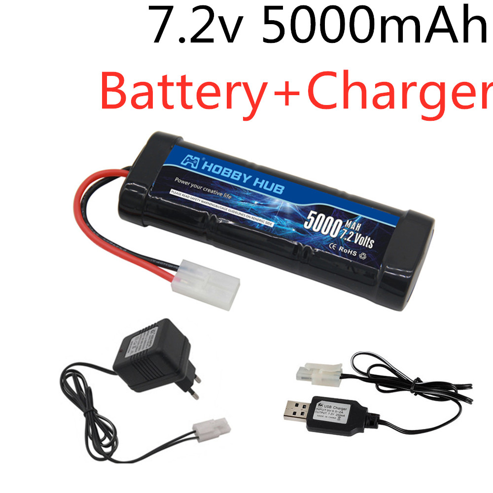 7.2V 5000mAh Ni-MH Battery Pac – обзор и цена Rc Hobby Boat