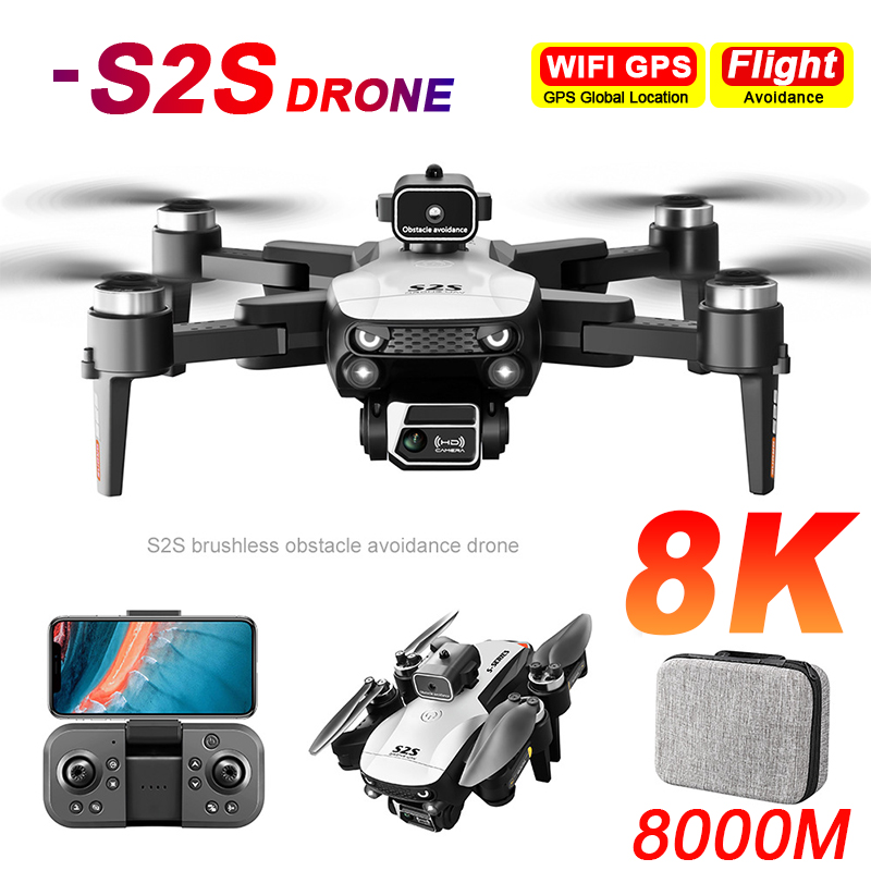 New S2S Drone 8K Professional  – обзор и цена Rc Hobby China