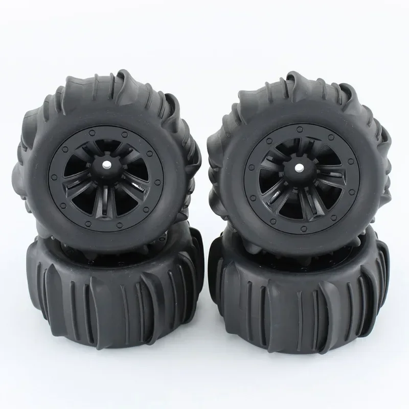 4PCS  Hex Rubber Tires Wheels  – обзор и цена Rc Truck Monster