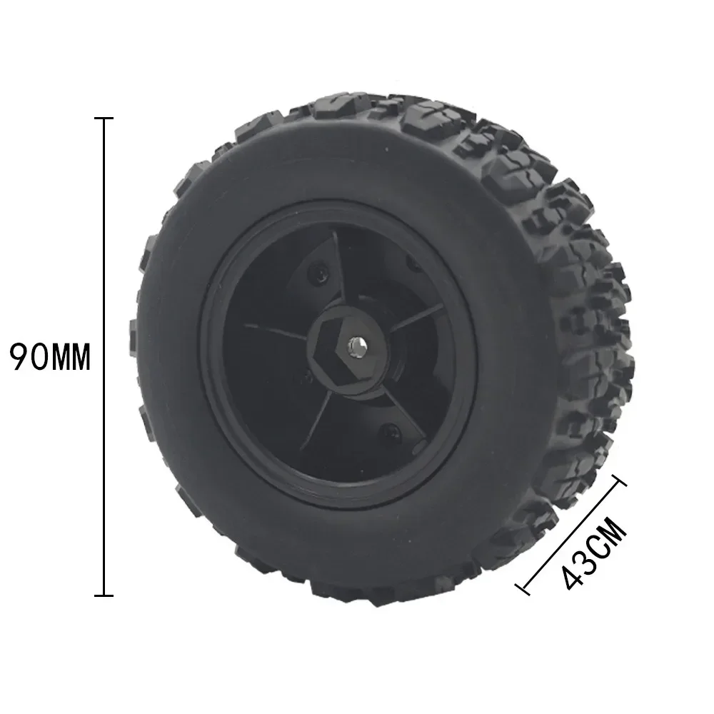 4PCS  Hex Rubber Tires Wheels  – обзор и цена Rc Truck Monster