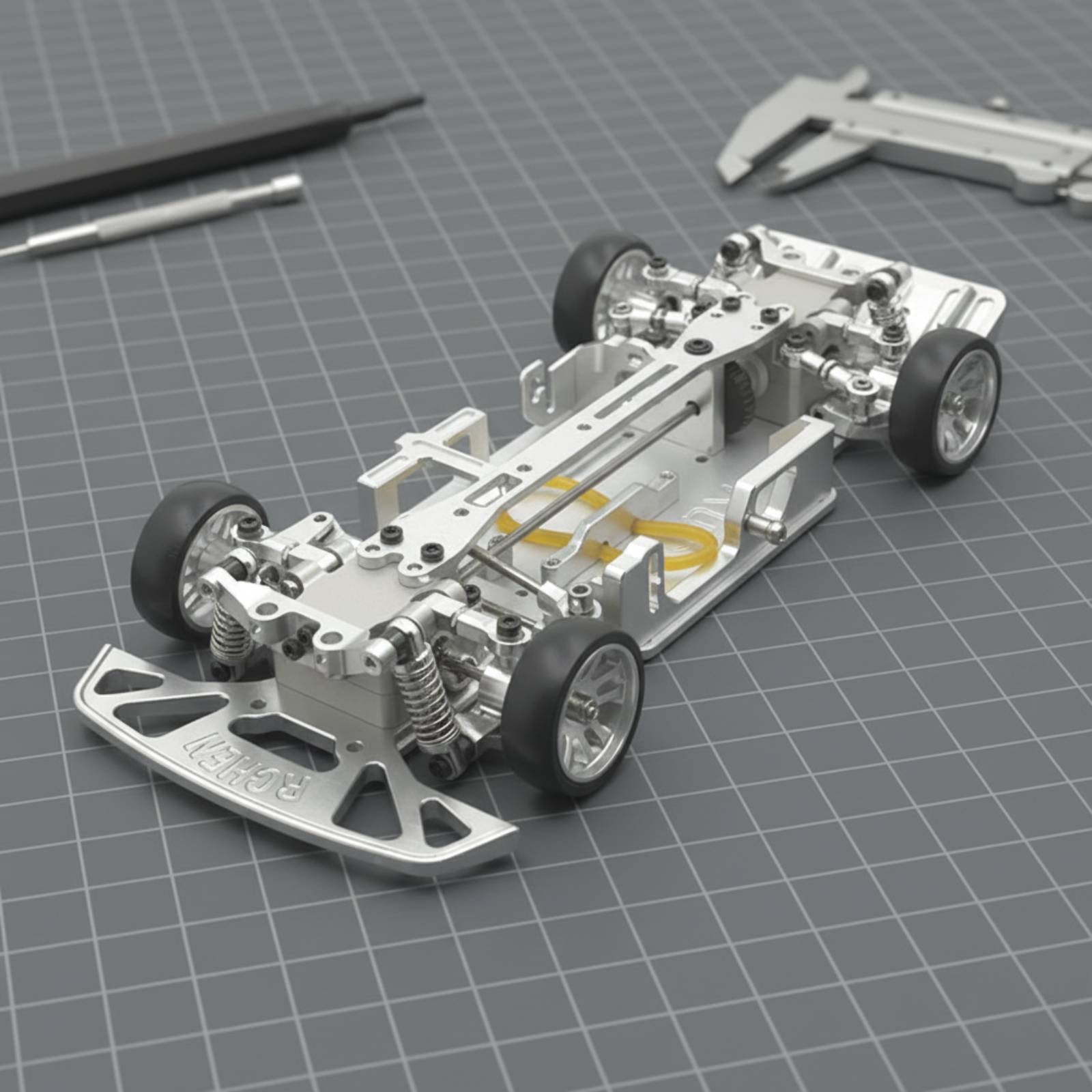 1/28 Scale RC Car Chassis Hobb – обзор и цена Rc Hobby Grade Drift Car