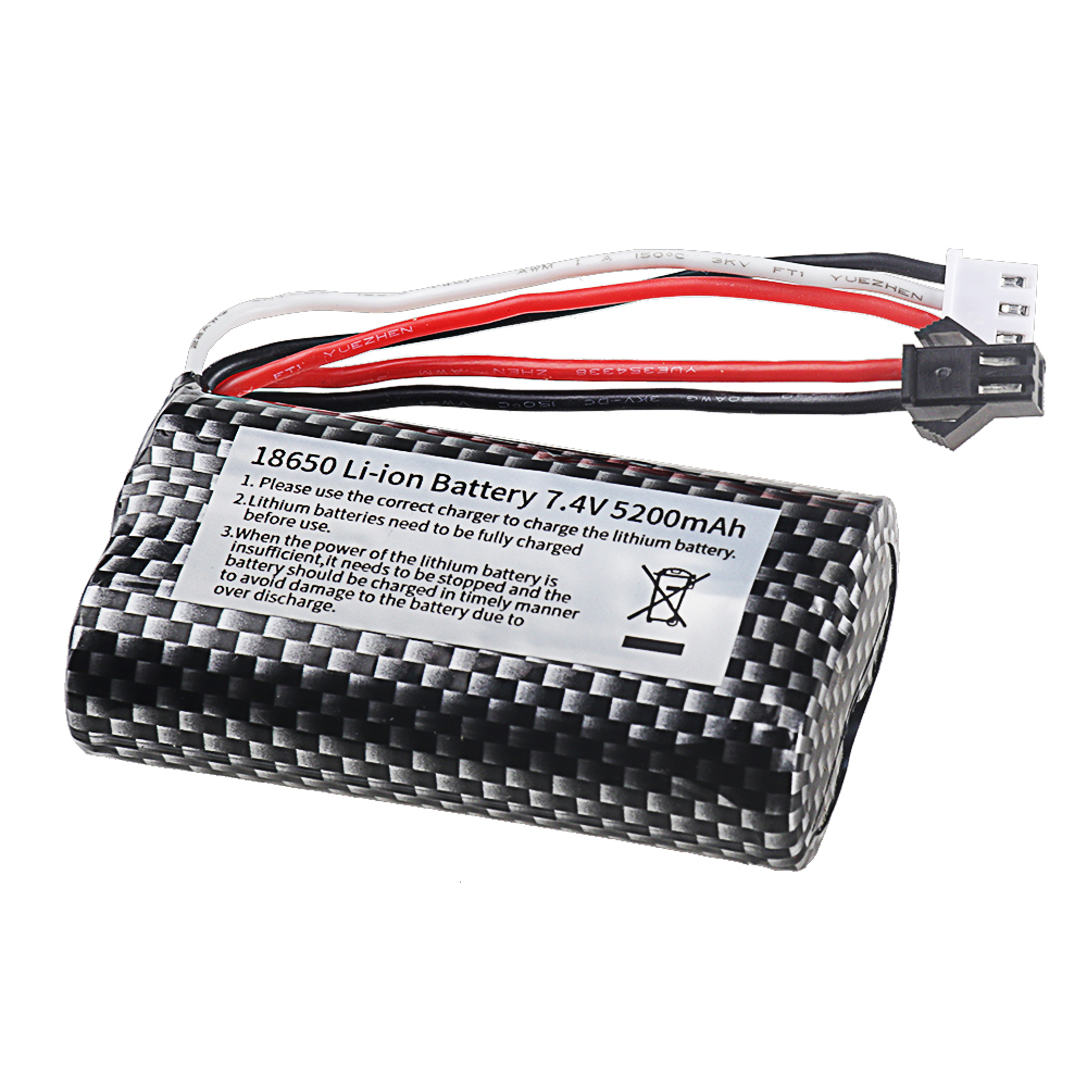 18650 7.4V 5200mAh Li-ion batt – обзор и цена Rc Hobby Boat