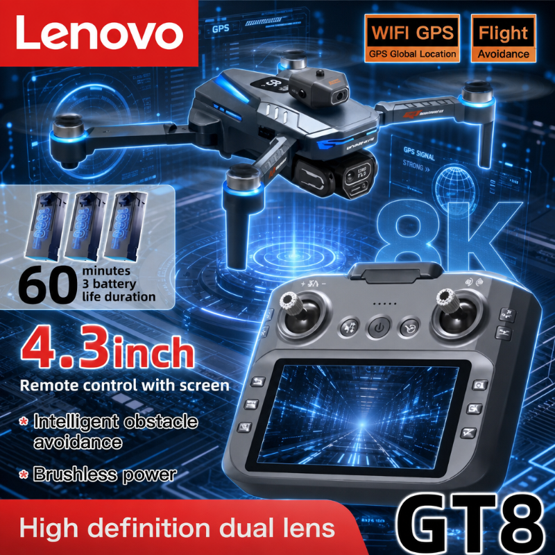 Lenovo GT8 8K Drone Profession – обзор и цена Rc Hobby China