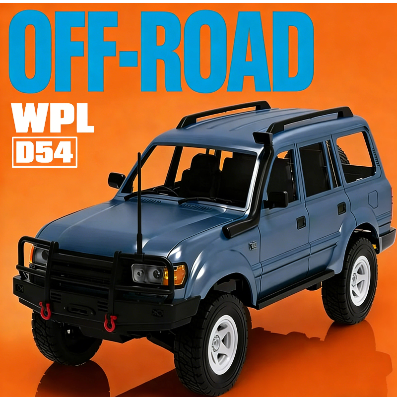2026 New WPL D54 1:16 RC Crawl – обзор и цена Rc Hobby Grade Drift Car