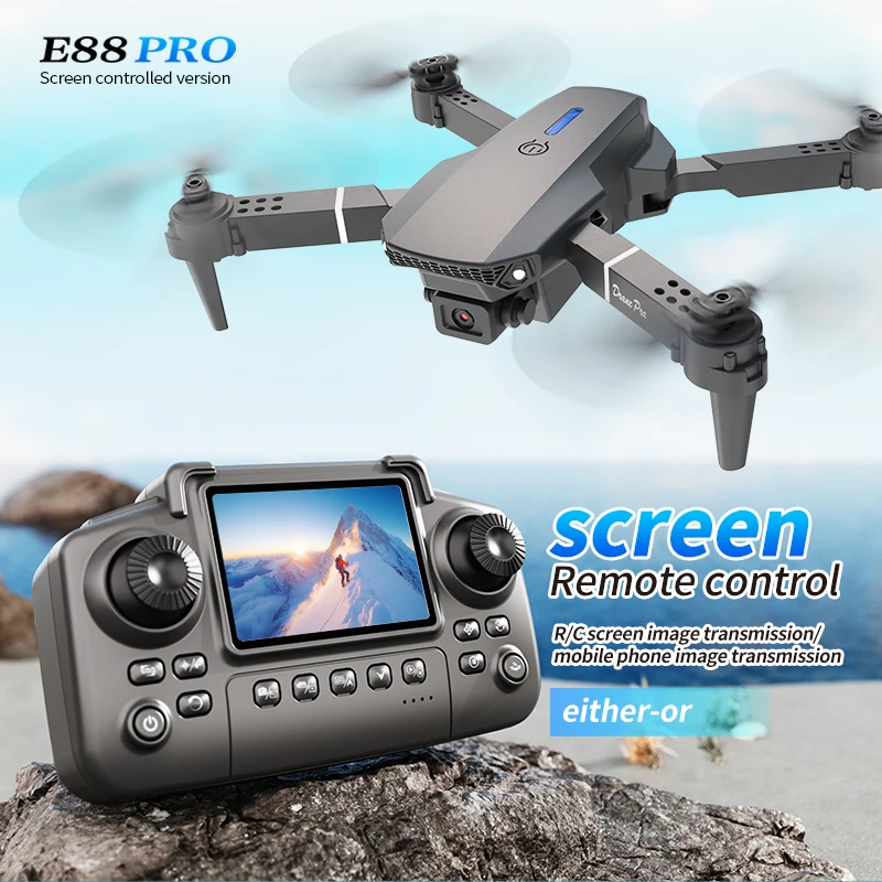 Professional E88 PRO Drone wit – обзор и цена Hobby Rc Quadcopters