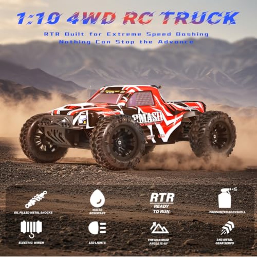 RC Cars for Adults: 4WD Off-Ro – обзор и цена Rc Hobby Grade Monster Truck