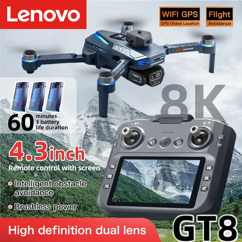 Lenovo GT8 Drone 8K Profession – обзор и цена Rc Hobby China
