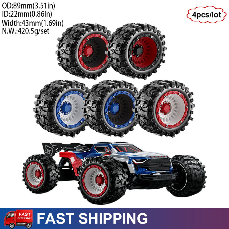 4PC RC Monster Truck High Grip – обзор и цена Rc Truck Monster