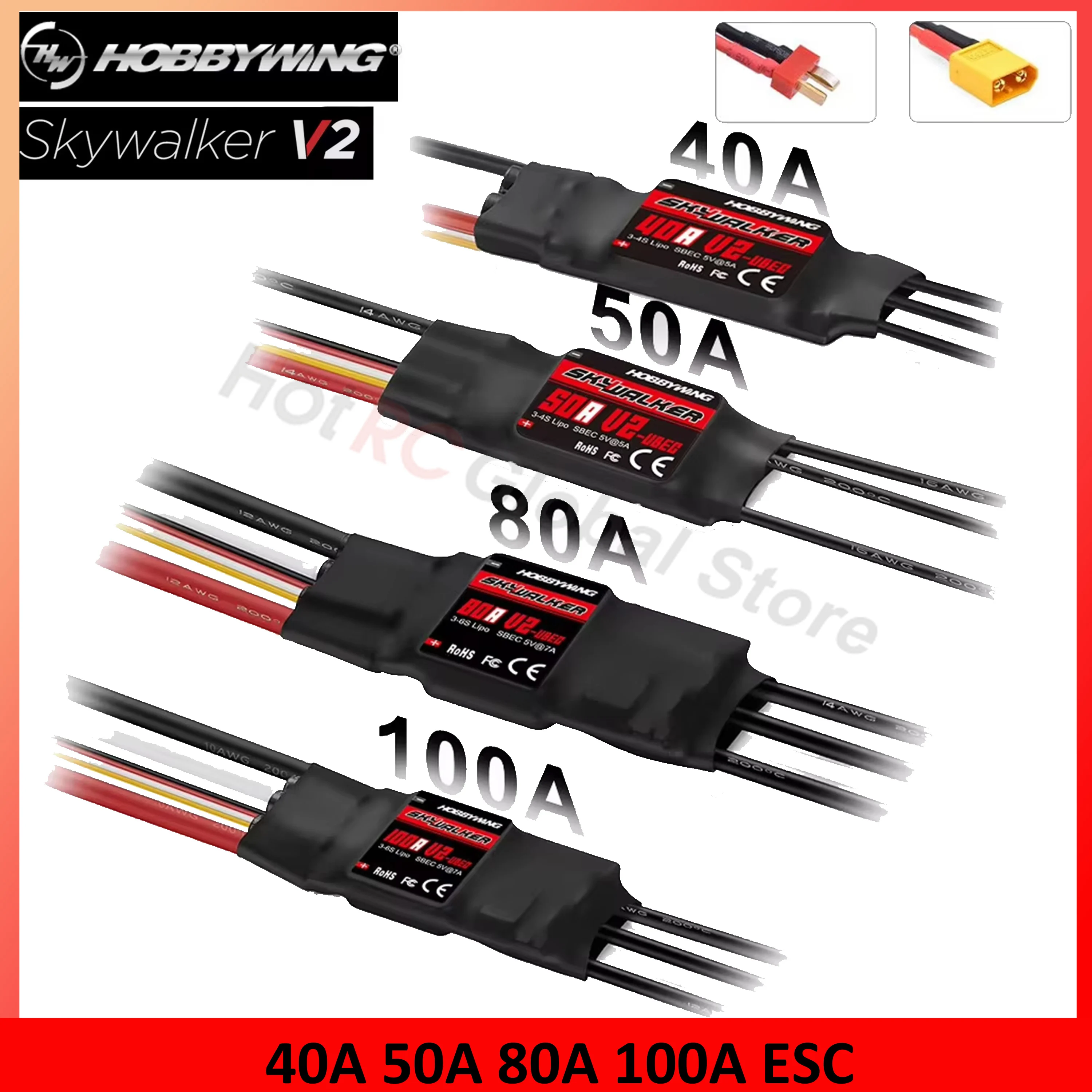 HOBBYWING Skywalker V2 Series  – обзор и цена Rc Hobby Wing