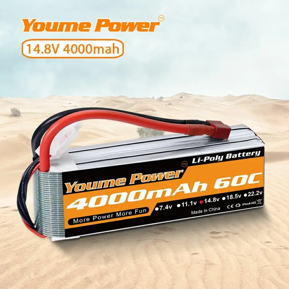 4S 14.8V Lipo Battery 3300mah  – обзор и цена Rc Truck Monster