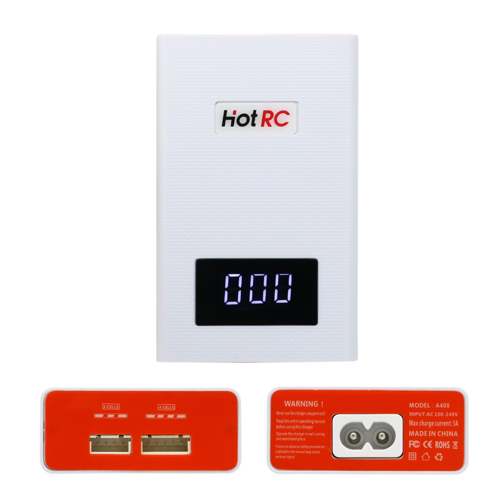 Hotrc A400 Digital 3S 4S 3000m – обзор и цена Lipo Battery 4S