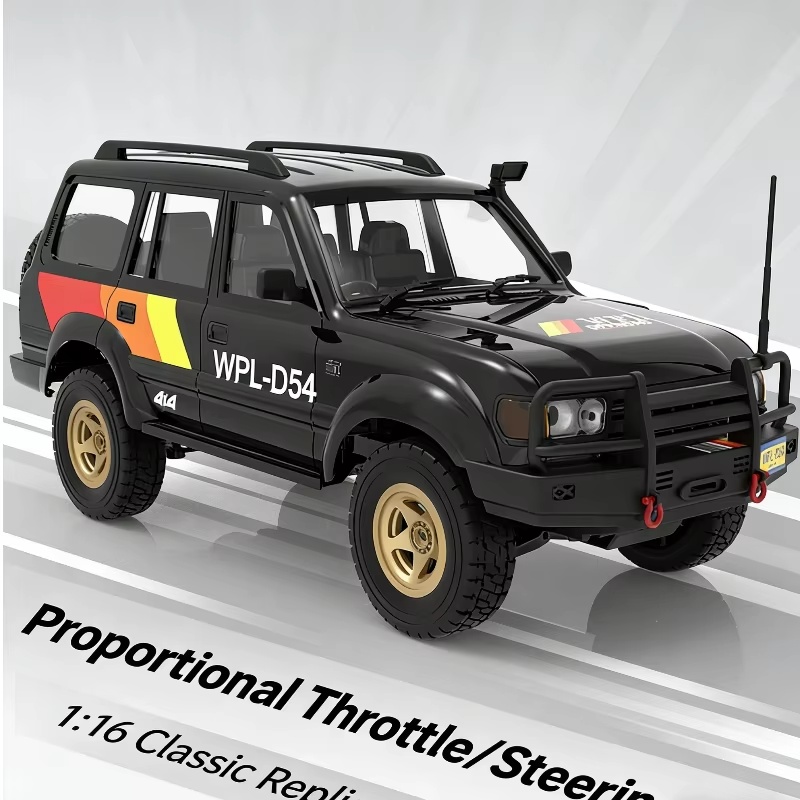 2026 New WPL D54 1:16 RC Crawl – обзор и цена Rc Hobby Grade Drift Car