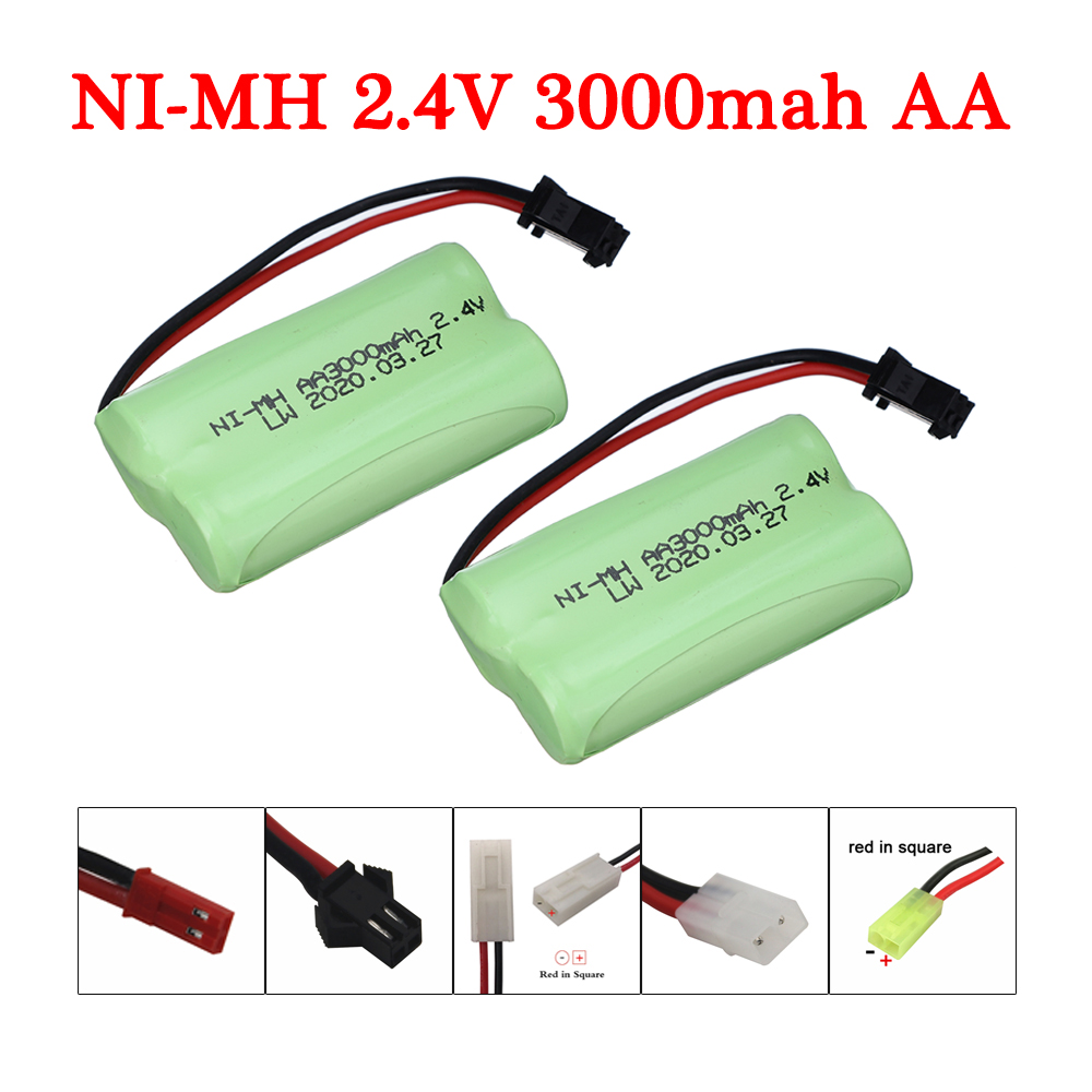 2.4V 3000mah NIMH AA Battery p – обзор и цена Rc Hobby Boat