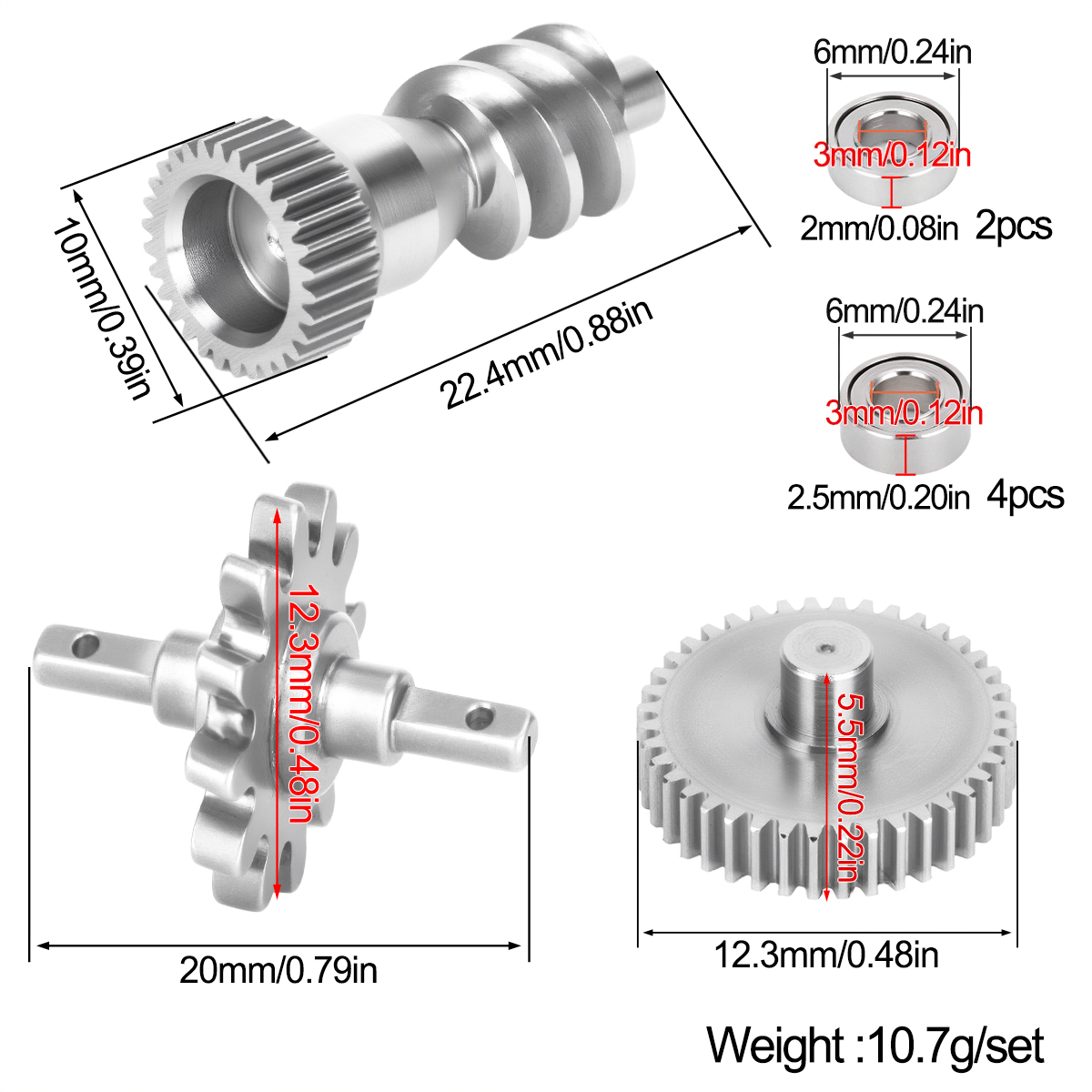 Stainless Steel Gearbox Gear S – обзор и цена Rc Hobby Room