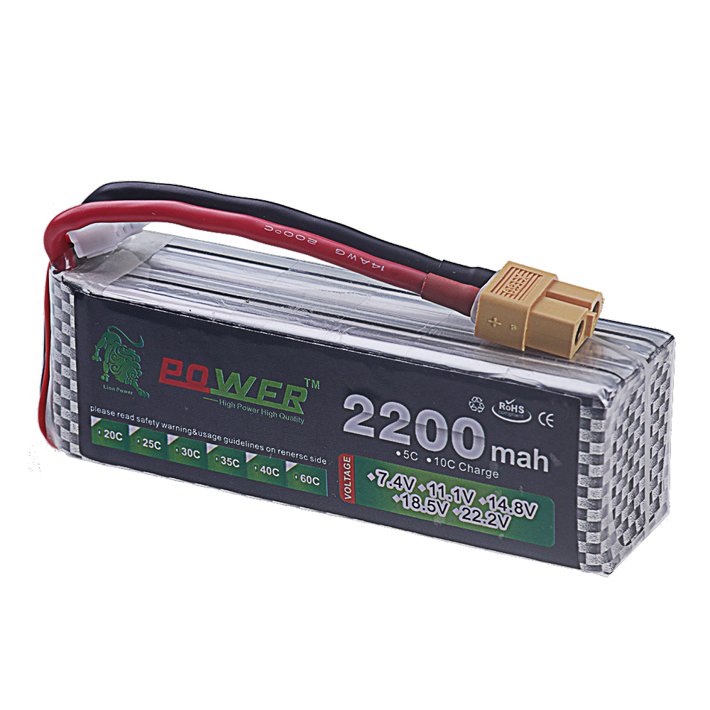 14.8V 2200mah Li-polyme Batter – обзор и цена Hobby Rc Quadcopters