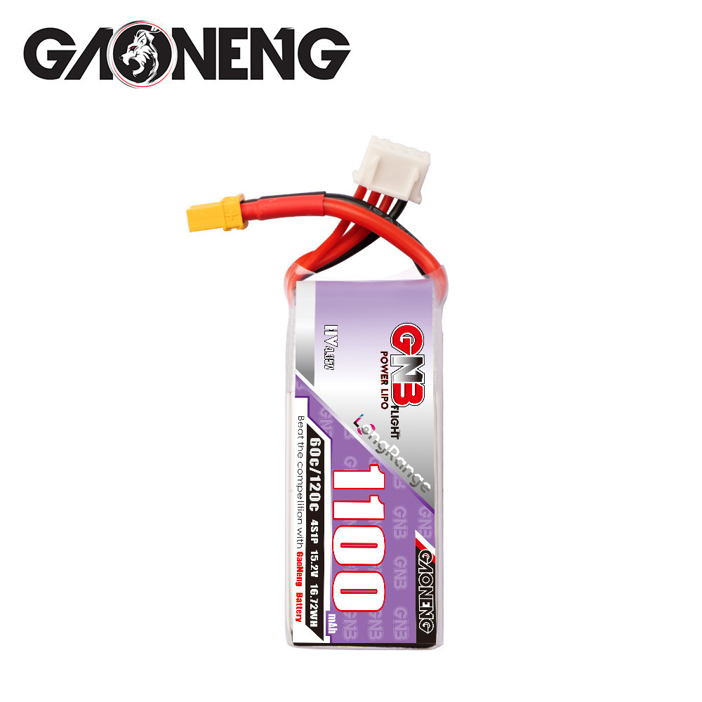 GNB 4S 1100mAh 60C/120C HV Lip – обзор и цена Lipo Battery 4S