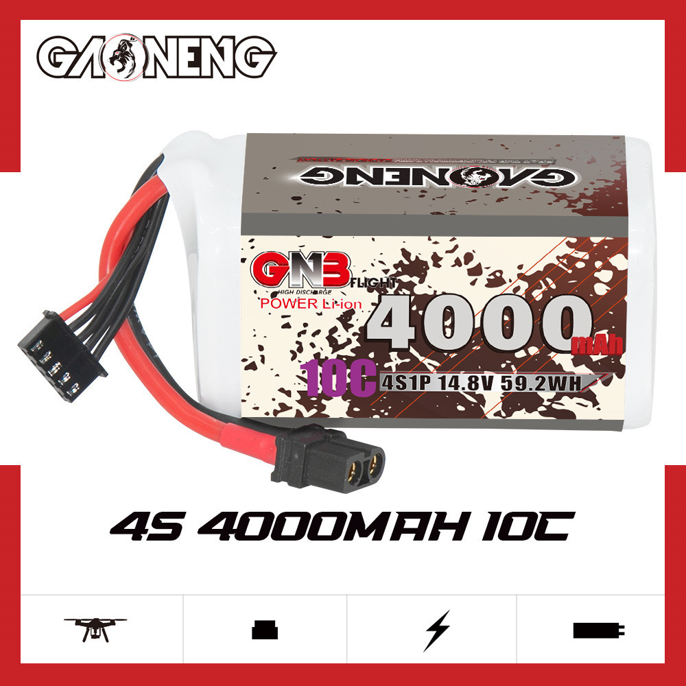 GNB 4000mAh 4S 14.8V 10C 20C W – обзор и цена Lipo Battery 4S