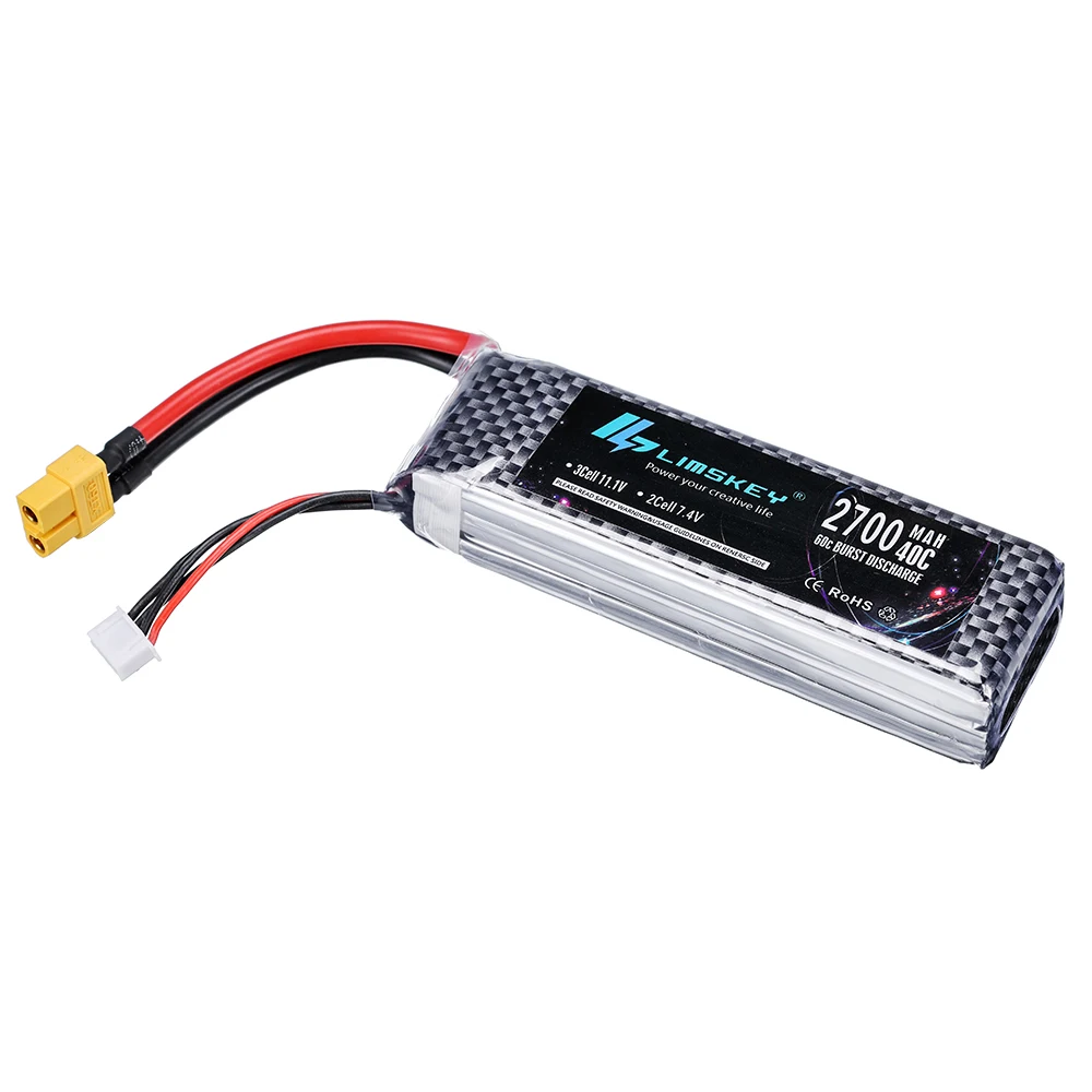 Upgrade 2200mAh to 2700mah 3S  – обзор и цена Hobby Rc Quadcopters