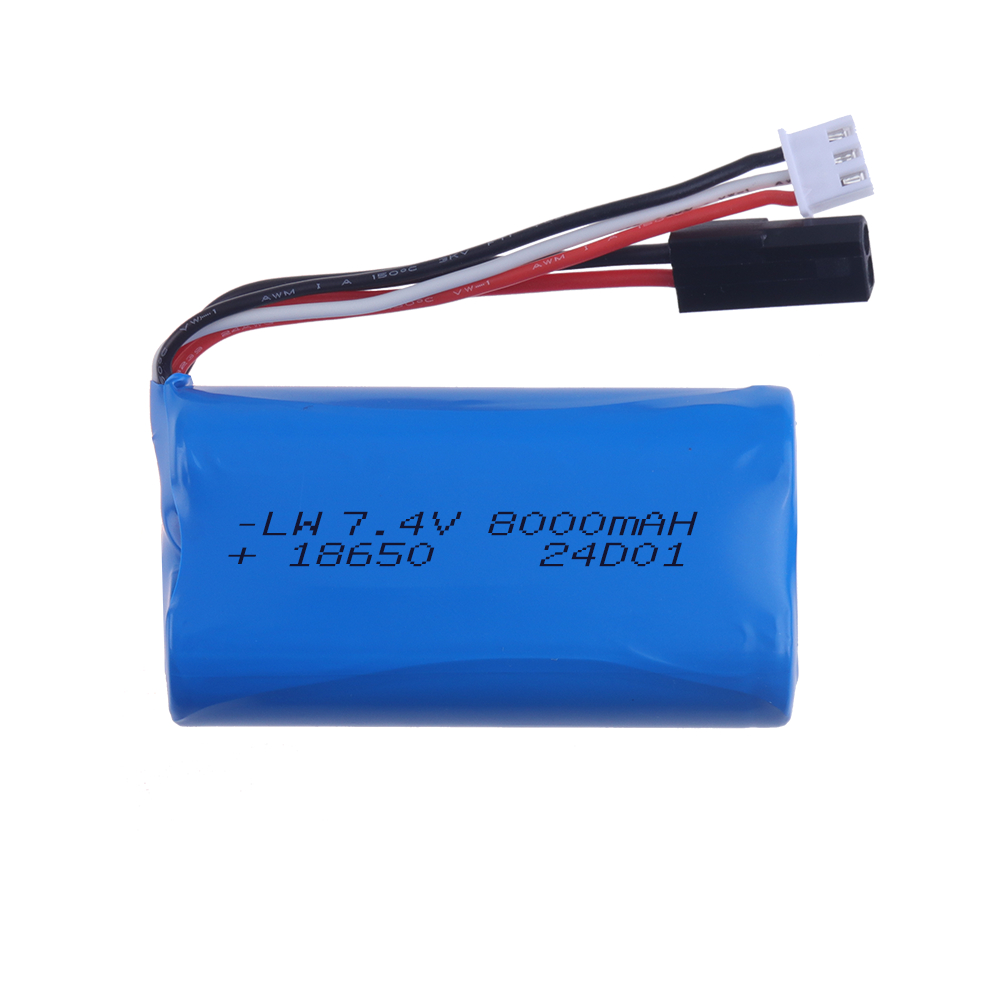 (5500 Plug) 18650 7.4V 8000Mah – обзор и цена Rc Hobby Boat