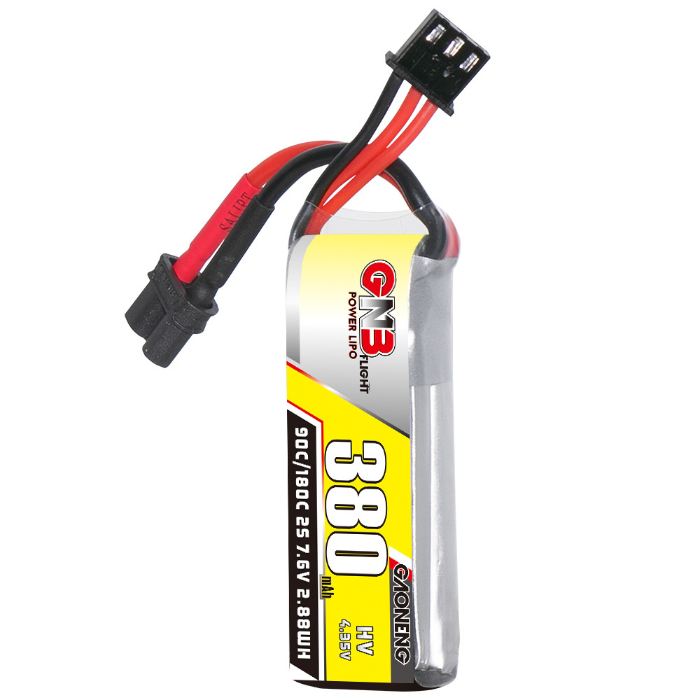 GNB 2S 7.6V 380mAh 90C/180C Li – обзор и цена Hobby Rc Quadcopters