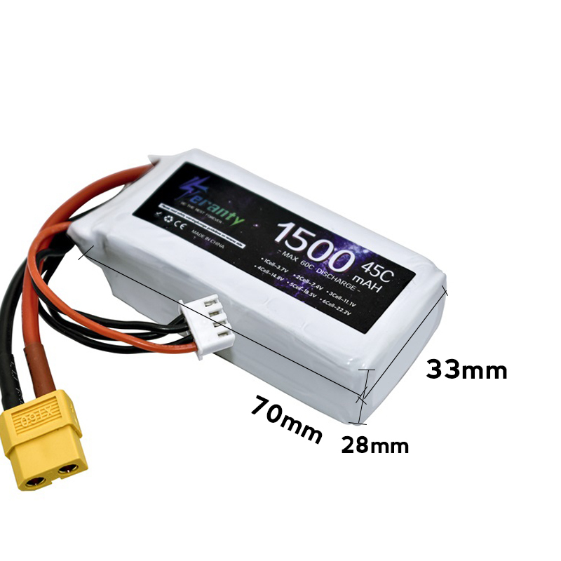 TERANTY 3s 45C 11.1V 1500mah L – обзор и цена Hobby Rc Quadcopters