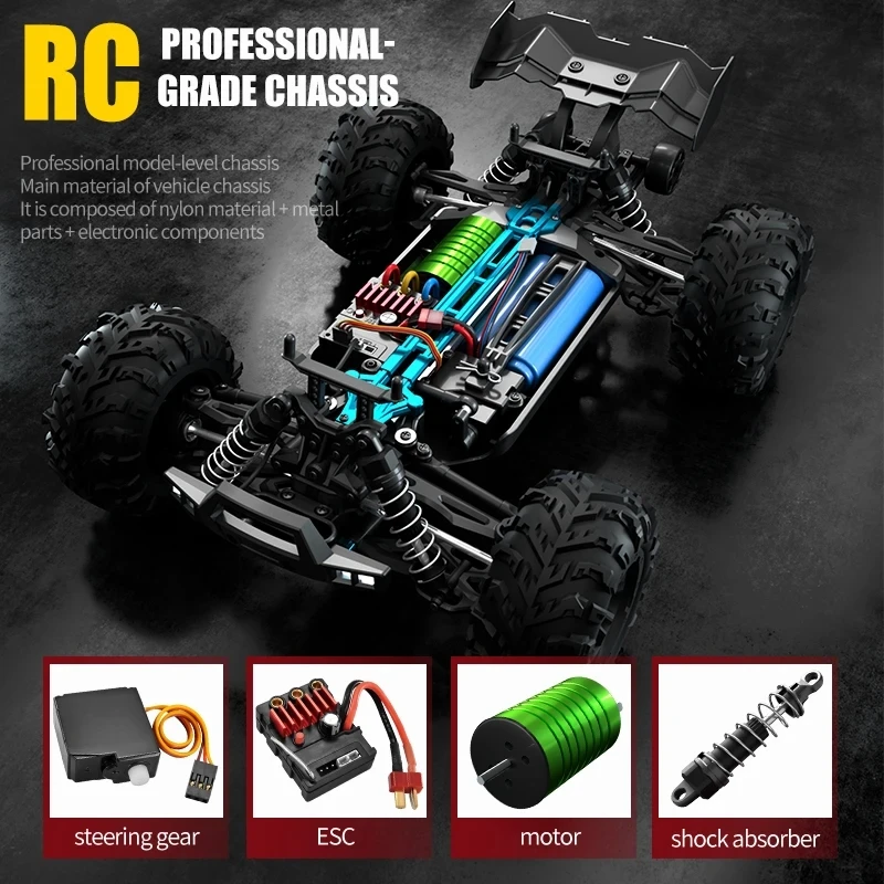 hot 1:16 70KM/H 4WD RC Car Wit – обзор и цена Rc Truck Monster