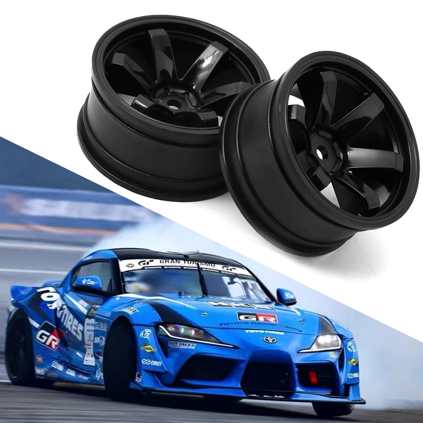 4pcs  Plastic Wheel Hub RC Rac – обзор и цена Rc Hobby Toys