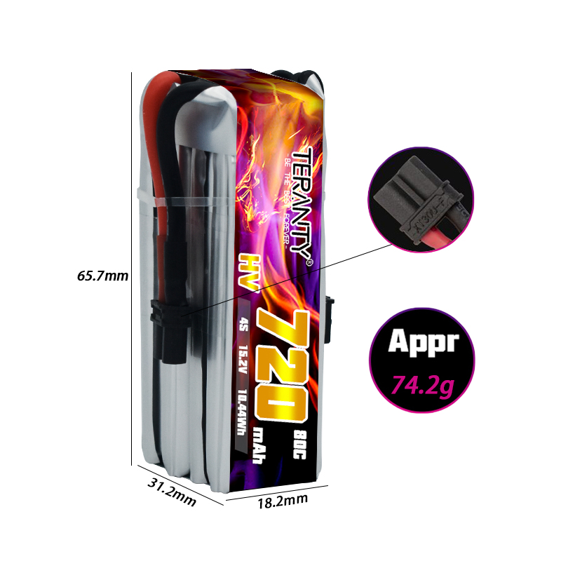 TERANTY 720mAh 4S 15.2V HV Lip – обзор и цена Lipo Battery 4S