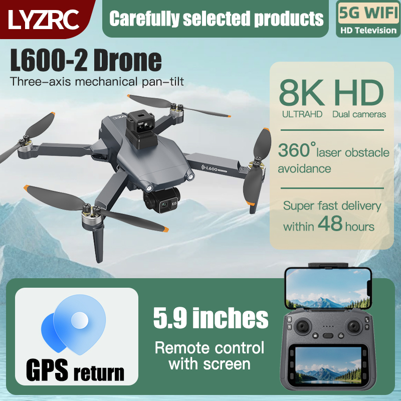 LYZRC L600-2 MAX GPS Drone 3-A – обзор и цена Rc Hobby China