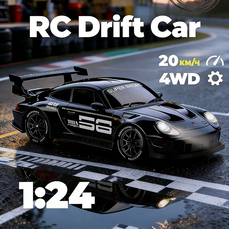 2026 New 1:24 4WD RC Drift Car – обзор и цена Rc Hobby Grade Drift Car