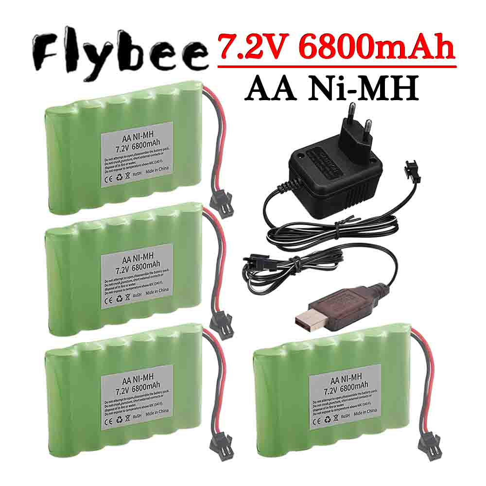 Ni-MH 7.2V 6800mAh SM Plug Bat – обзор и цена Rc Hobby Boat