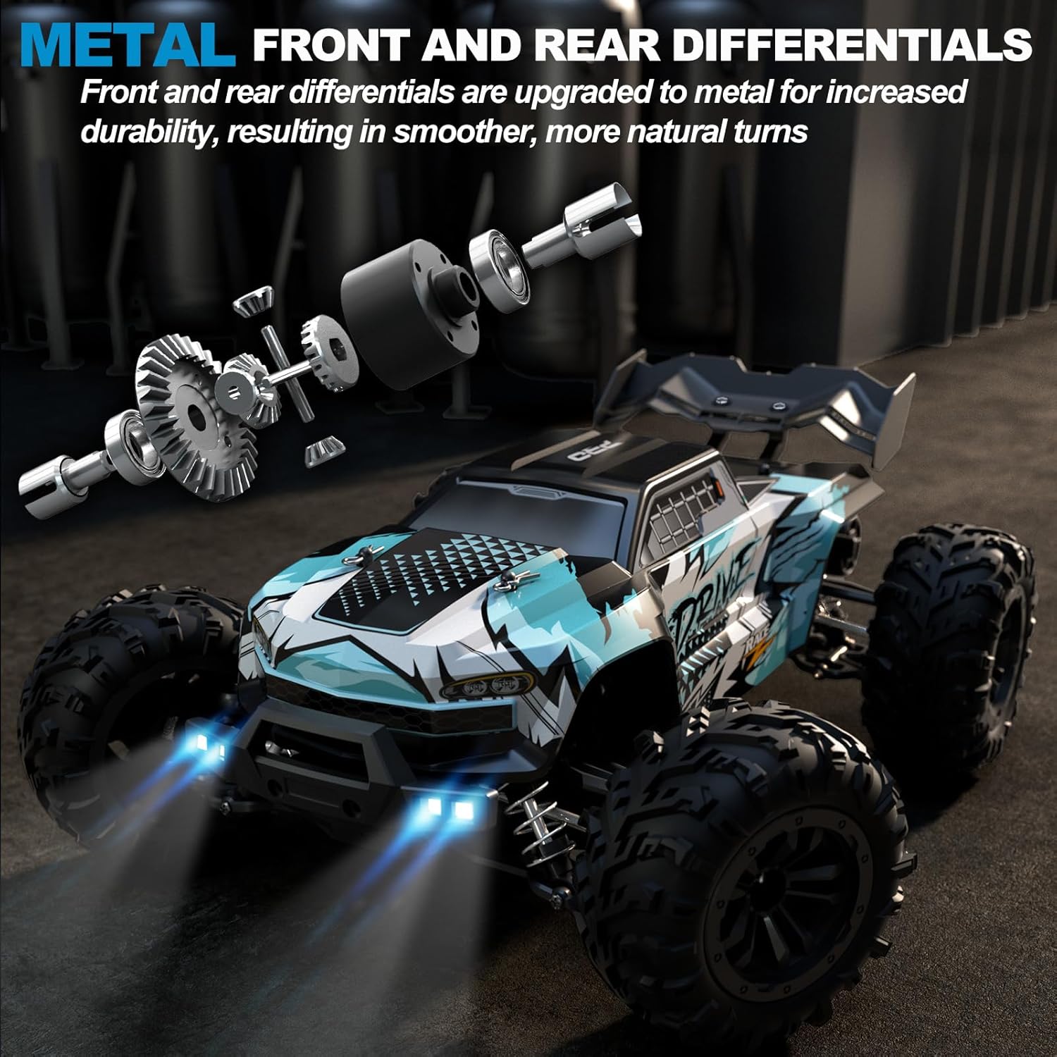 Hobby Grade 1:16 Scale Brushle – обзор и цена Rc Hobby Grade Monster Truck