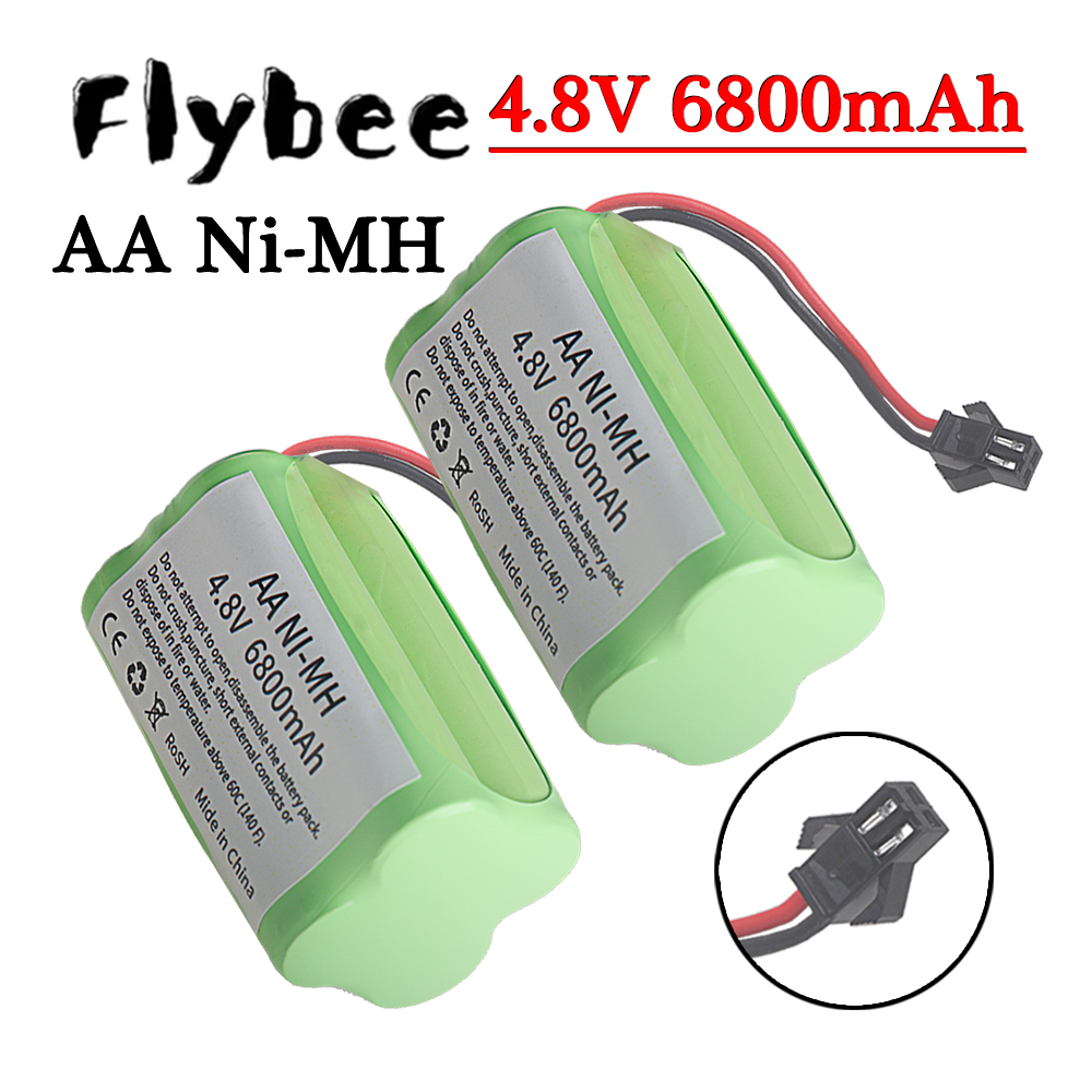 NI-MH 6800mAh 4.8V 4*AA Batter – обзор и цена Rc Hobby Boat