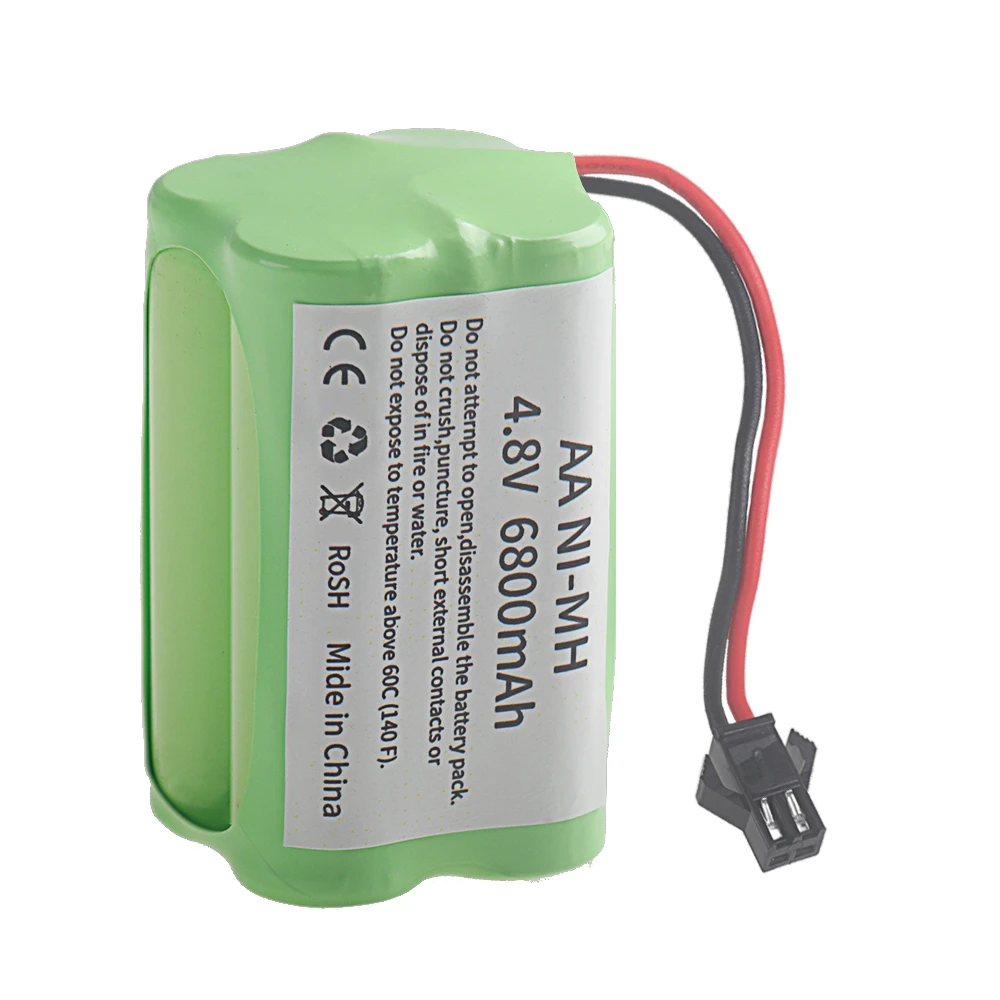 NI-MH 6800mAh 4.8V 4*AA Batter – обзор и цена Rc Hobby Boat