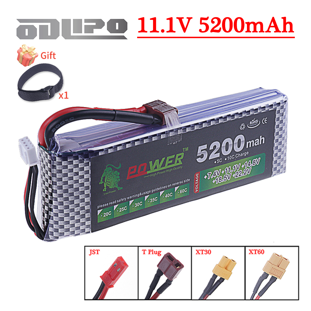 3S Lipo Battery 11.1V 5200mah  – обзор и цена Hobby Rc Quadcopters