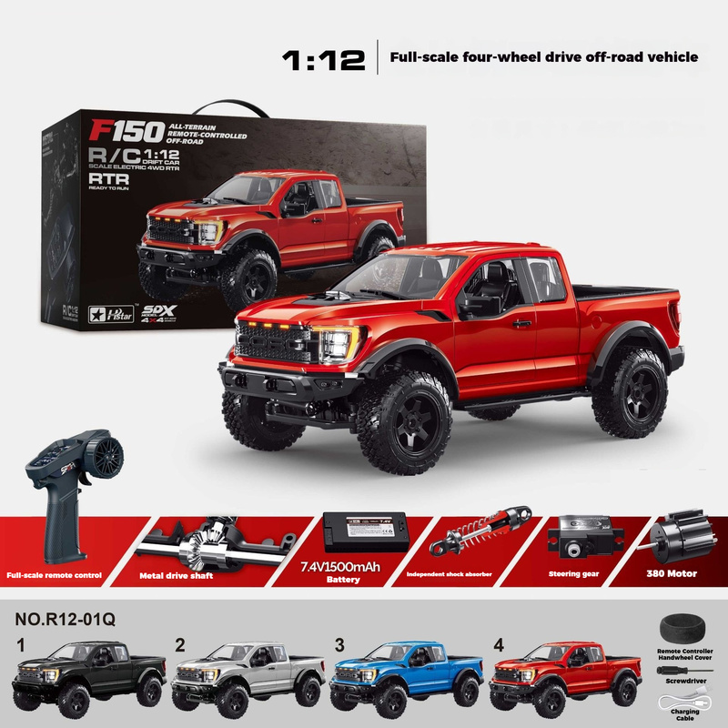 Hstar 1 12 Scale F150 Raptor 4 – обзор и цена Rc Roc Hobby