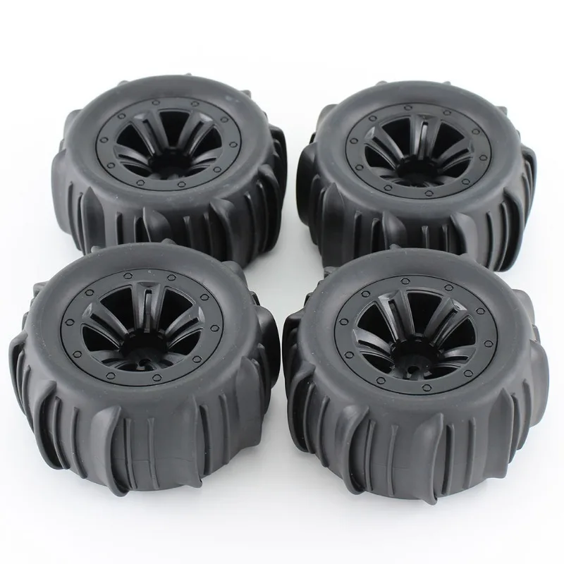 4PCS 85mm 12mm Hex Rubber Tire – обзор и цена Rc Truck Monster